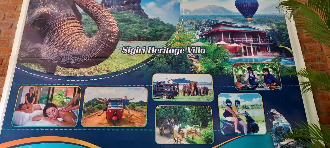 Sigiri Heritage Villa Szigirija Kültér fotó